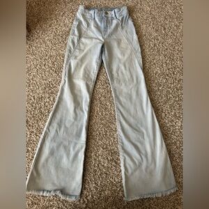 Rewash High Waisted Flared Leg Modern Denim Jeans